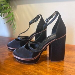 Free People Wythe Platform Heels